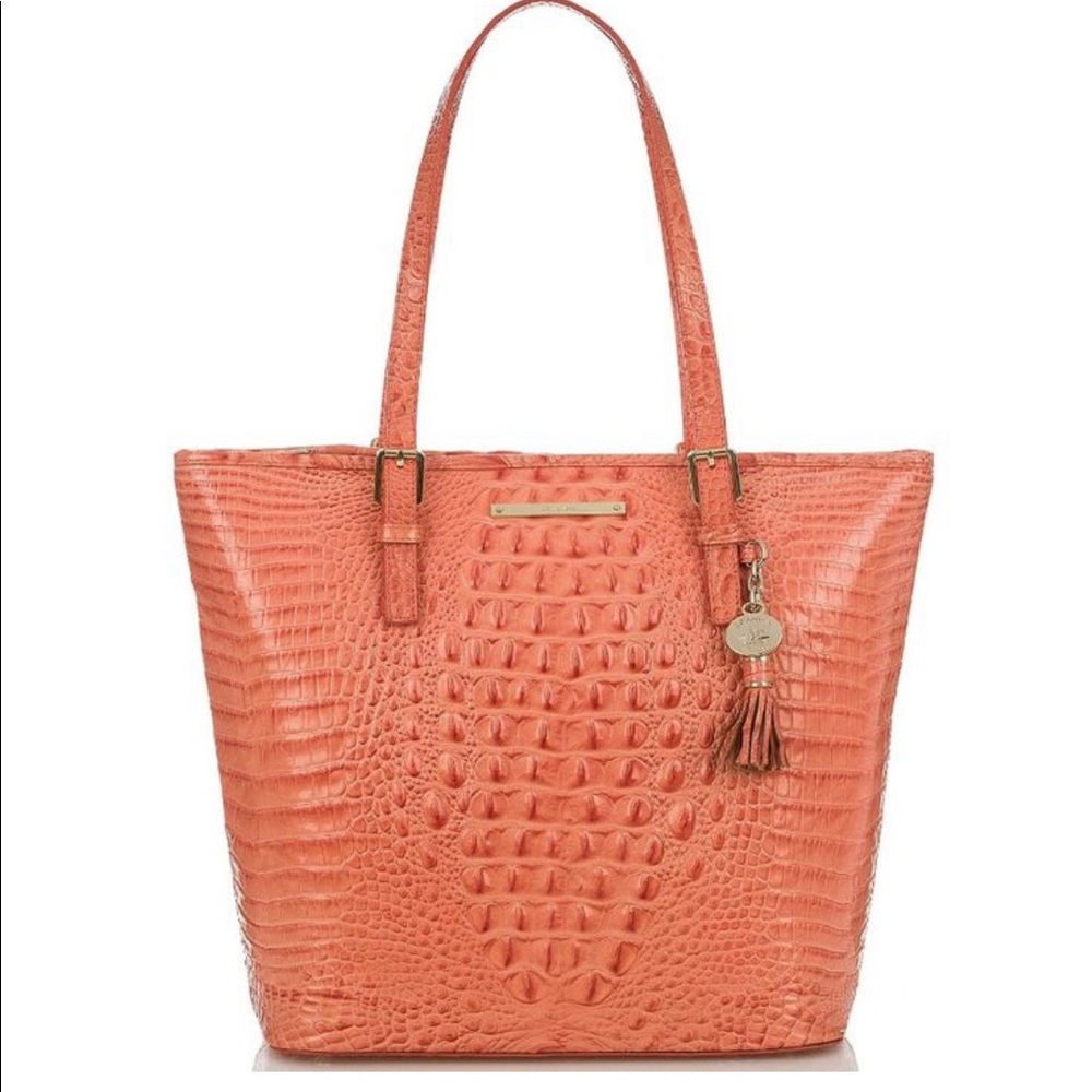 NWT Brahmin Asher Creamsicle Melbourne Tote